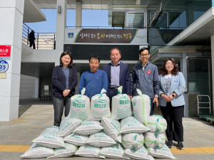 최영원 前새마을지도자 외동읍 총무, 취약계층에 양곡 400kg 후원
