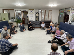안강읍, 초복 맞이 경로당 방문