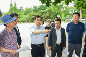 경주시, 폭염 속 2025 APEC 정상회의 준비 현장 점검