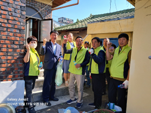 서면 지역사회보장협의체, 저소득층 가정에 주거환경개선 봉사활동