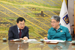 경주시, 임상섭 산림청장과 소나무재선충병 방제전략 논의