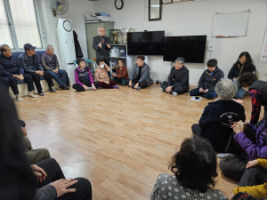경주 월성동 이준호 동장, 새해맞이 경로당 방문