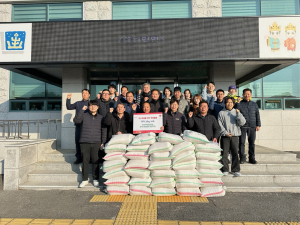 경주 한국쌀전업농 내남지회, 사랑의 쌀 20kg 34포 기탁