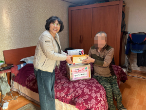 경주 성건동, 설 맞이 복지취약가구 방문 및 후원물품 전달