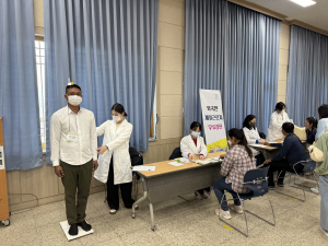 경주시보건소, 외국인 계절근로자 무료 건강검진 실시