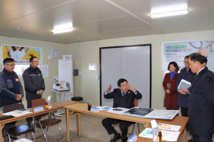 주낙영 경주시장, 산내면 상수도 확충사업 추진상황 점검